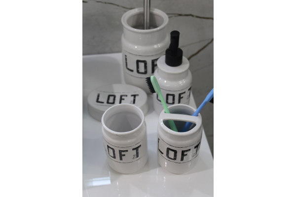 Дозатор для жидкого мыла Fora Loft, настольный, керамика