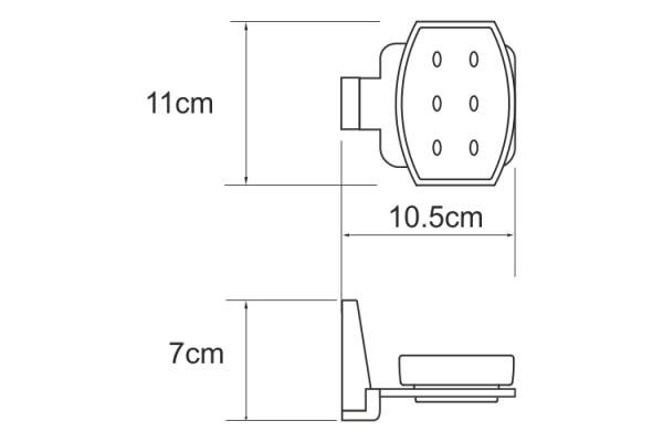 Мыльница WasserKraft Abens K-3229