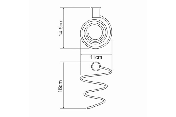 Держатель фена WasserKraft K-1080BLACK