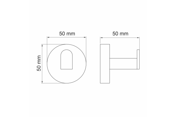 Крючок WasserKraft Asphe K-77723