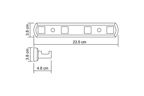 Кронштейн настенный WasserKraft Dill K-3974