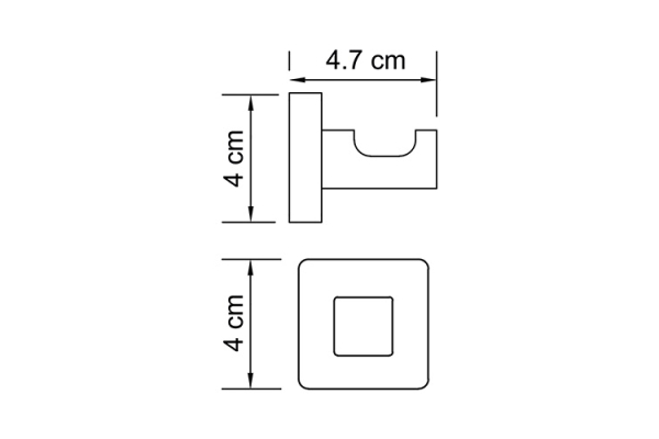 Крючок WasserKraft Dill K-3923