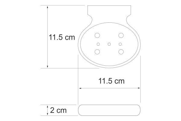 Мыльница решетка WasserKraft Berkel K-6869