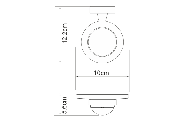 Мыльница WasserKraft Isen K-4029