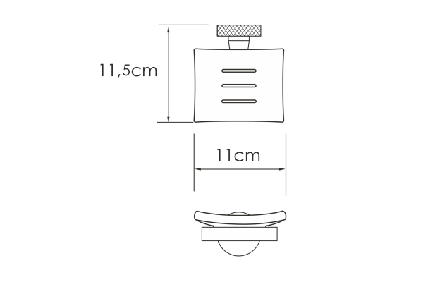 Мыльница WasserKraft Tauber K-64429