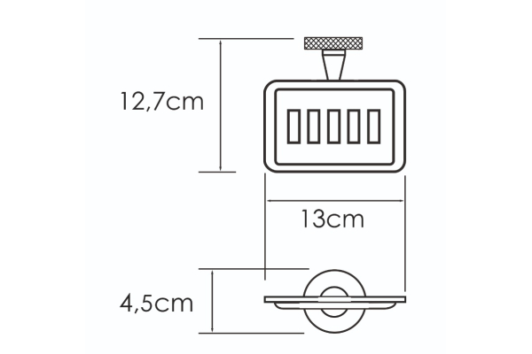 Мыльница решетка WasserKraft Tauber K-64469