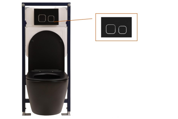 Комплект Alcora Avanti Tornado DPL инсталляция Grant кнопка black