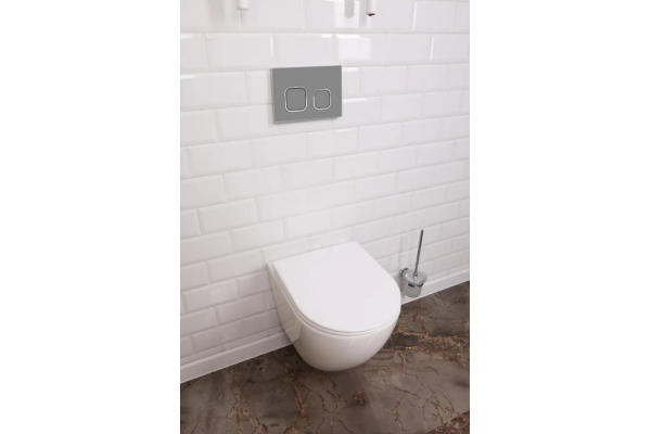 Комплект Alcora Avanti Tornado DPL инсталляция Grant SLIM кнопка grey