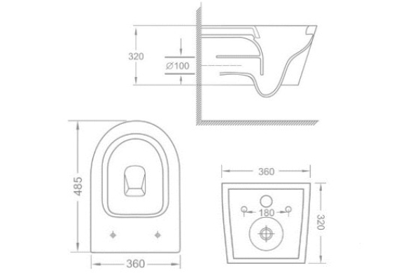 Комплект Alcora Avanti Tornado DPL инсталляция Grant SLIM кнопка grey