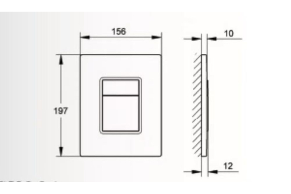 Комплект Alcora инсталляция Grant с пневматической кнопкой пластик черный матовый для подвесного унитаза