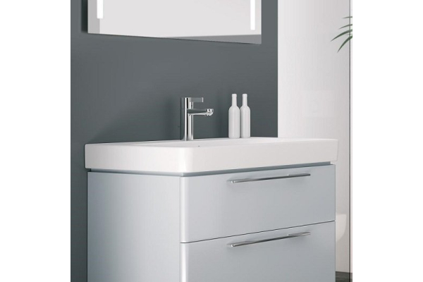 Раковина Geberit Smyle Square 90х48 см, с отверстием под смеситель и переливом 500.251.01.1