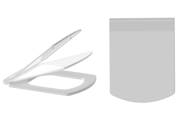 Сиденье для унитаза Nova Plumbing Kare PP, e-off, slim, lift