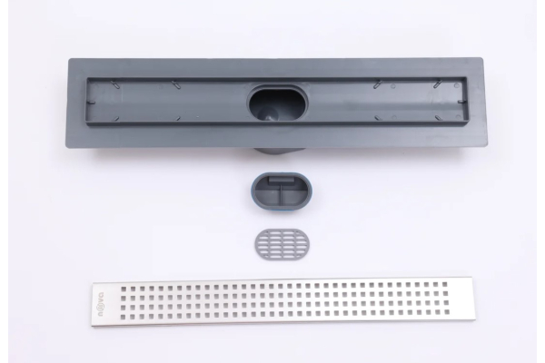 Трап (Канал) душевой Alcora 600 мм, квадрат 5660.072