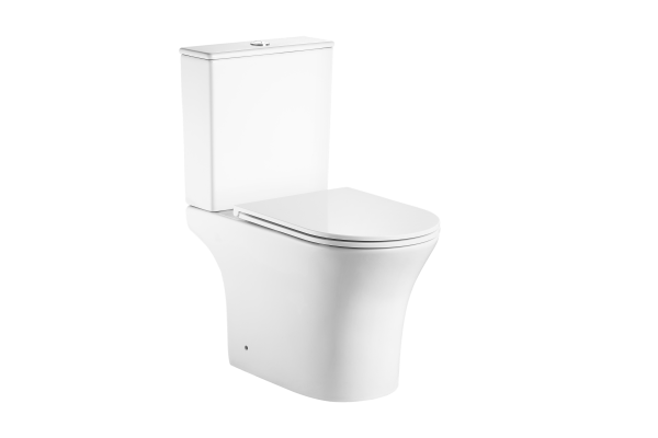 Компакт Alcora Adele Tornado 3/6 безободковый с сиденьем DPL, e-off, slim, lift, белый