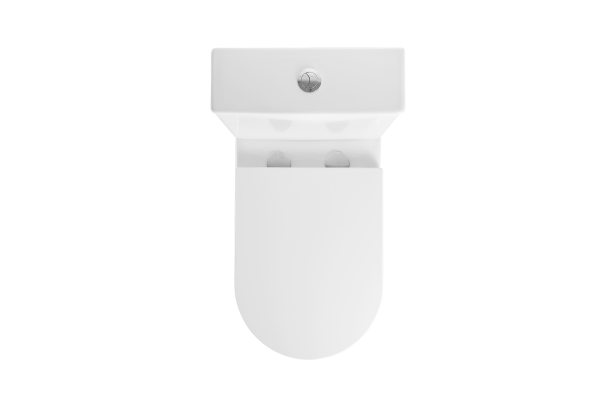 Компакт Alcora Adele Tornado 3/6 безободковый с сиденьем DPL, e-off, slim, lift, белый