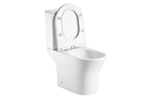 Компакт Alcora Adele Tornado 3/6 безободковый с сиденьем DPL, e-off, slim, lift, белый