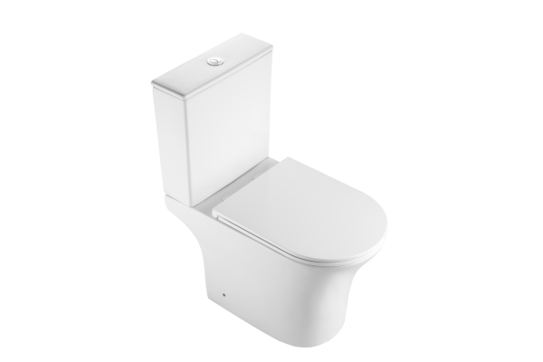 Компакт Alcora Adele Tornado 3/6 безободковый с сиденьем DPL, e-off, slim, lift, белый