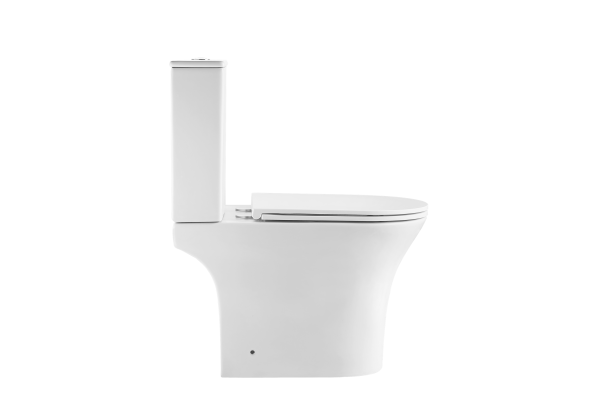 Компакт Alcora Adele Tornado 3/6 безободковый с сиденьем DPL, e-off, slim, lift, белый