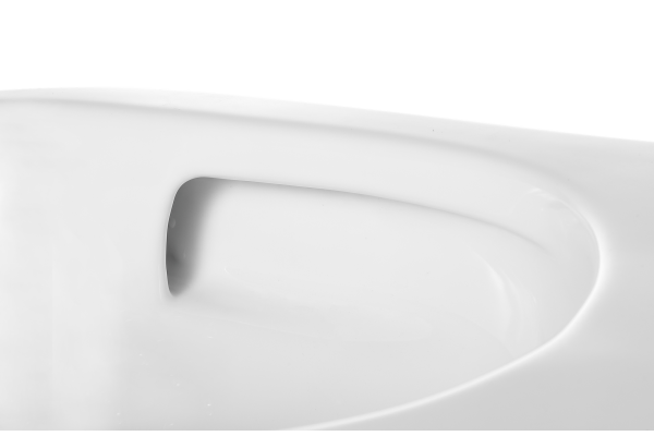 Компакт Alcora Adele Tornado 3/6 безободковый с сиденьем DPL, e-off, slim, lift, белый