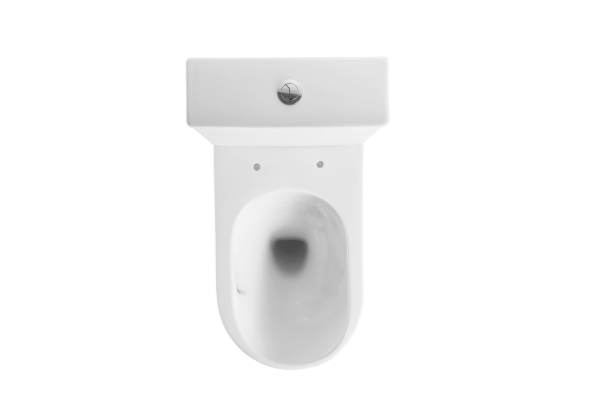 Компакт Alcora Adele Tornado 3/6 безободковый с сиденьем DPL, e-off, slim, lift, белый