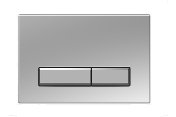 Кнопка Aquatek Slim хром матовый KDI-0000024
