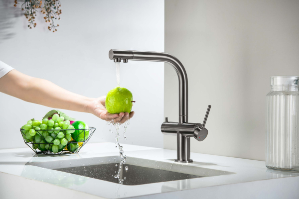 Смеситель для кухни Aquatek Европа с подключением к фильтру питьевой воды AQ1385BGM