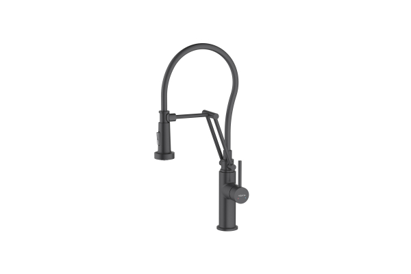 Смеситель для кухни Aquatek Европа с вытяжным изливом 2 jet AQ1388MB