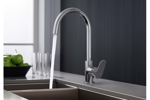 Смеситель для кухни Aquatek Оберон AQ1282CR