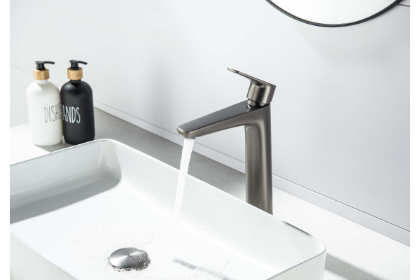 Смеситель для раковины Aquatek Бетта высокий 230 без донного клапана AQ1104BGM