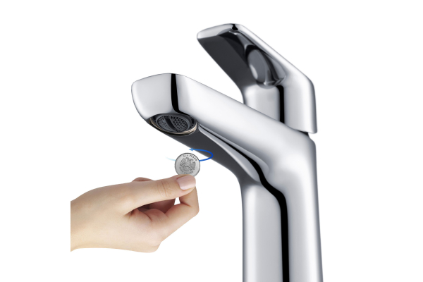 Смеситель для раковины Aquatek Бетта высокий 230 без донного клапана AQ1104CR