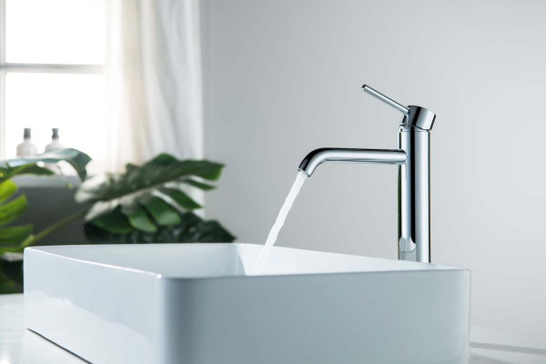 Смеситель для раковины Aquatek Европа высокий 215 без донного клапана AQ1304CR