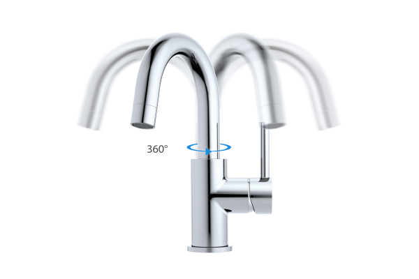 Смеситель для раковины Aquatek Европа без донного клапана AQ1307CR
