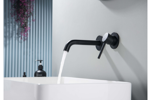 Смеситель для раковины Aquatek Европа, внешняя и скрытая часть AQ1313MB