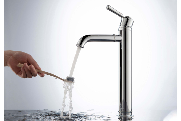 Смеситель для раковины Aquatek Классик высокий 235 без донного клапана AQ1504CR