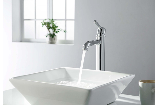 Смеситель для раковины Aquatek Классик высокий 235 без донного клапана AQ1504CR