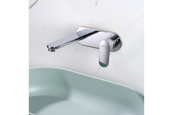 Смеситель для раковины Aquatek Ника настенный, внешняя и скрытая часть AQ1813CR