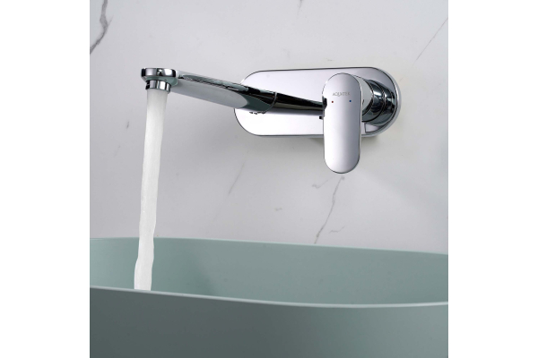 Смеситель для раковины Aquatek Ника настенный, внешняя и скрытая часть AQ1813CR