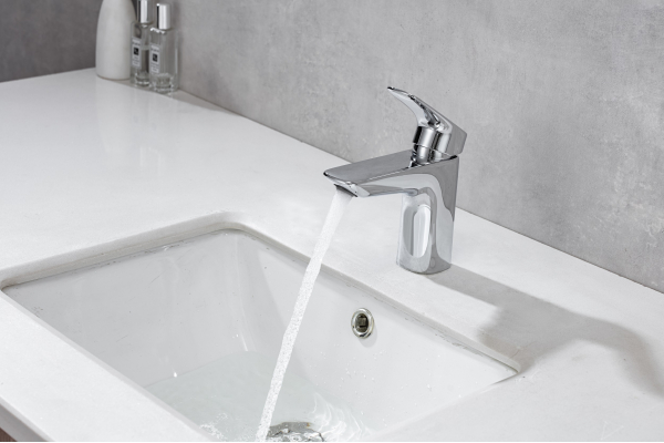 Смеситель для раковины Aquatek Вега 97 с донным клапаном AQ1011CR