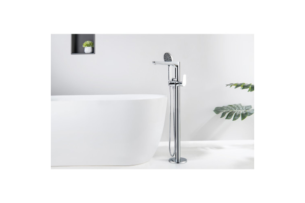 Смеситель для ванны Aquatek Бетта напольный AQ1145CR