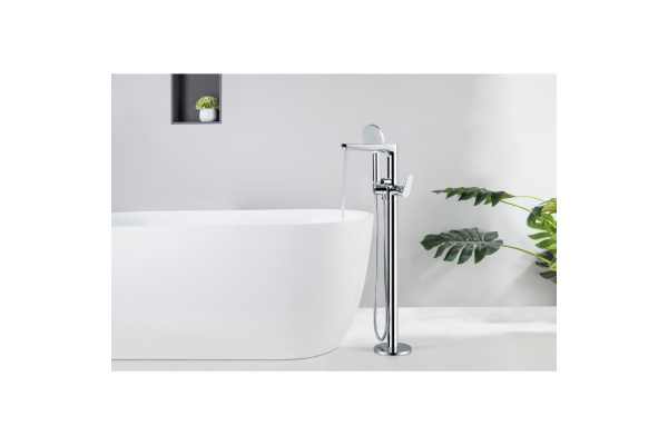 Смеситель для ванны Aquatek Бетта напольный AQ1145CR