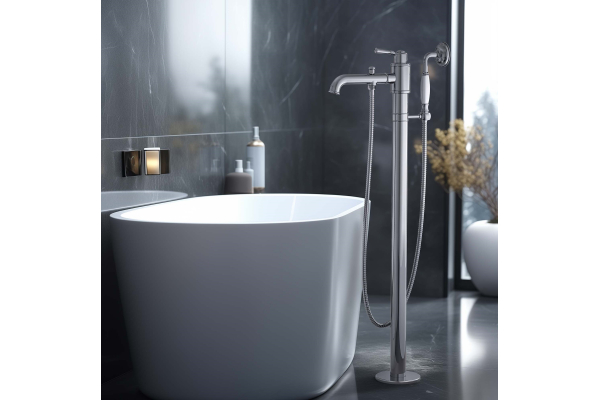 Смеситель для ванны Aquatek Классик напольный AQ1545CR