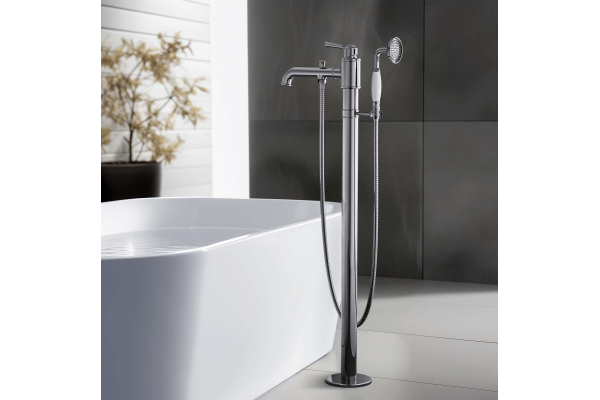 Смеситель для ванны Aquatek Классик напольный AQ1545CR