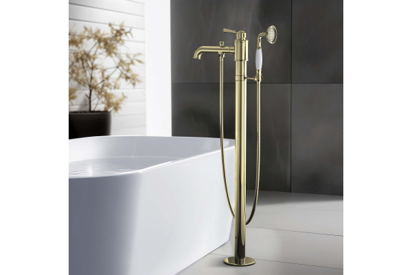Смеситель для ванны Aquatek Классик напольный AQ1545PG