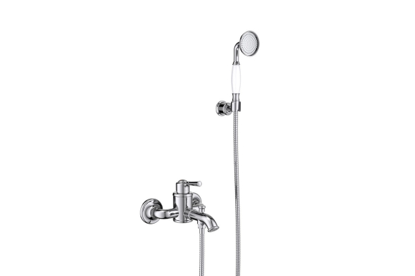 Смеситель для ванны Aquatek Классик с душевым набором AQ1549CR