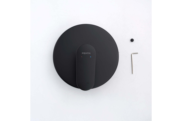 Смеситель для душа Aquatek Ника, внешняя и скрытая часть AQ1866MB