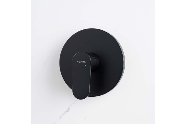 Смеситель для душа Aquatek Ника, внешняя и скрытая часть AQ1866MB