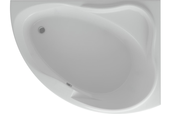 Ванна акриловая Альтаир 160х120 правая, с фронтальным экраном, Aquatek