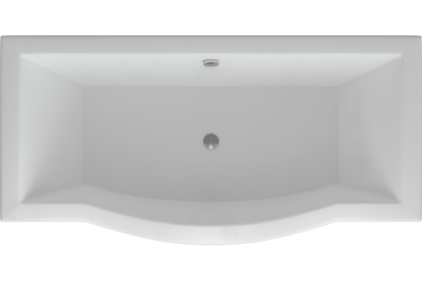 Ванна акриловая Гелиос 180х90 с фронтальным экраном, Aquatek