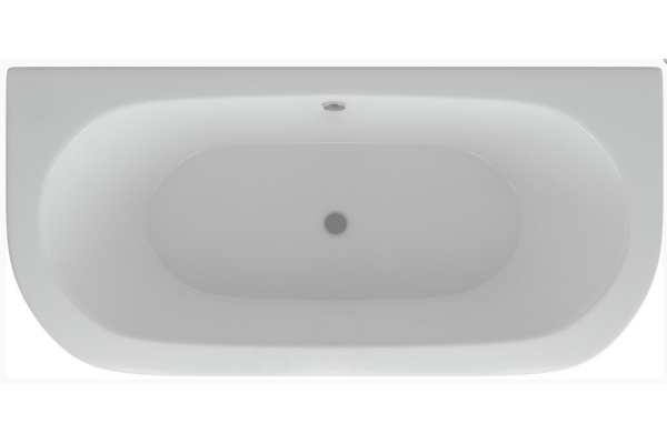 Ванна акриловая Морфей 190х90 с фронтальным и боковыми экранами, вклееный каркас, Aquatek