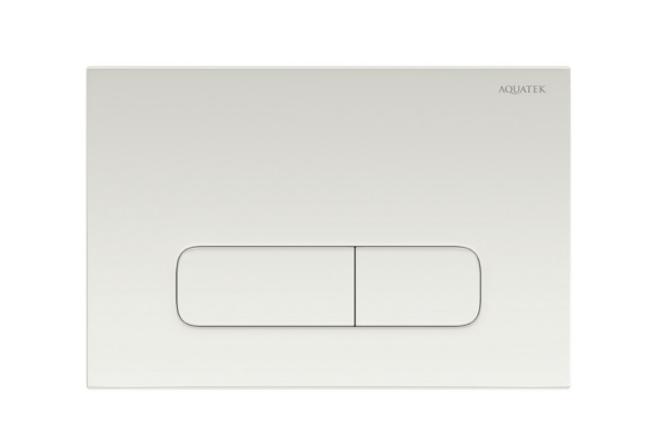 Комплект Aquatek Европа инсталляция + кнопка + унитаз, тонкое сиденье с микролифтом